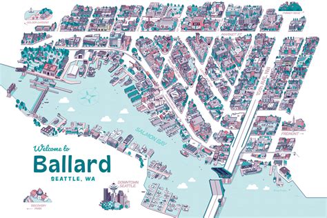 Ballard Map on Behance