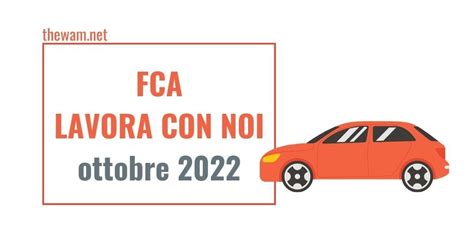 Fiat Lavora Con Noi Posizioni Aperte A Ottobre