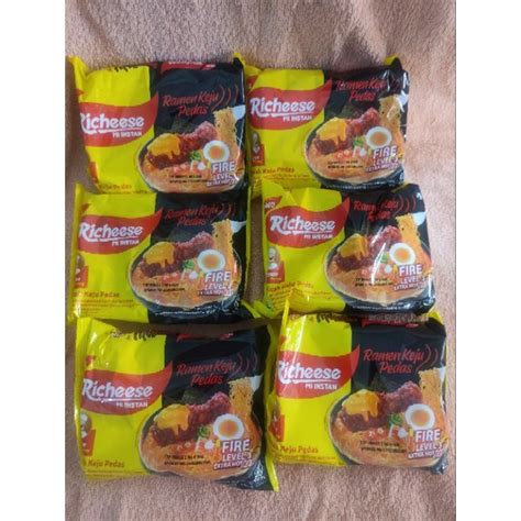 Jual Mie Richeese Ramen Keju Level 3 Shopee Indonesia