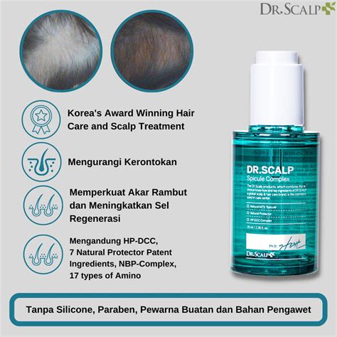 jual dr scalp dr care spicule ampule ml shopee indonesia