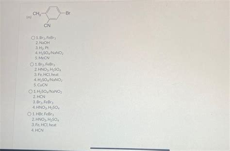 Solved Starting With Benzene Or Toluene Outline A Chegg