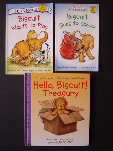 Biscuit Set Of 3 Books Biscuit Goes To School Biscuit Wants To Play