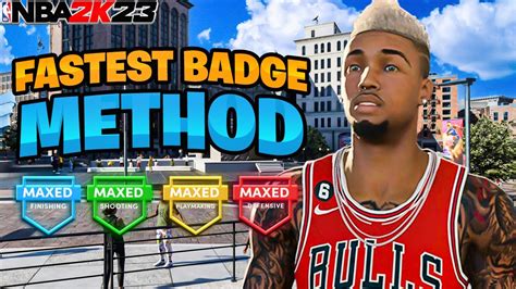 FASTEST WAY TO GET MAX BADGES IN NBA 2K23 NEXT GEN GET ALL YOUR BADGES