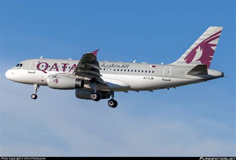 A7 CJB Qatar Airways Airbus A319 133 LR Photo By Chris Pitchacaren