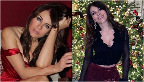 Galerija slika Liz Hurley 55 izbacila duboki dekolte Što si