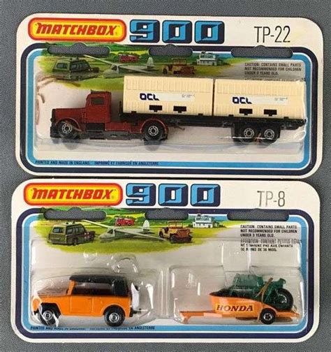 Group of 2 Matchbox 900 Semi Trucks - Matthew Bullock Auctioneers