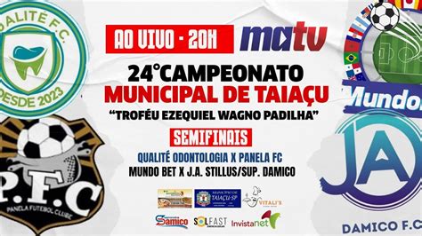 24 Municipal de Futsal de Taiaçu Semifinais YouTube