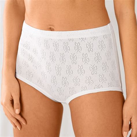 Une Culotte Maxi En Maille Jacquard Associ E La Douceur Du Pur Coton