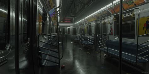 Artstation Subway Car