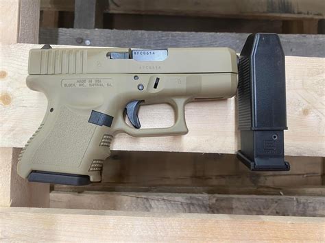 Glock 26 G26 Gen3 Sub Compact 34 101 9mm Usa Made Fde