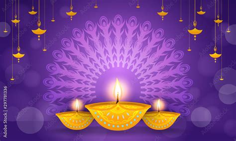 Deepavali Happy Diwali Background Design Festival Of Light Background