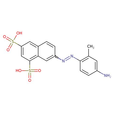 1 3 Naphthalenedisulfonic Acid 7 4 Amino 2 Methylphenyl Azo