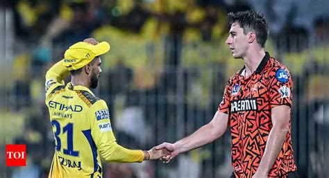 Ipl 2024 Chennai Super Kings Crush Sunrisers Hyderabad By 78 Runs Cricket News Times Of India