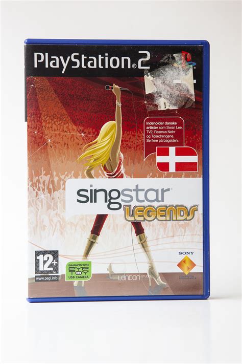 SingStar Legends Dansk PS2 10 KR KASSEN Nintendopusheren