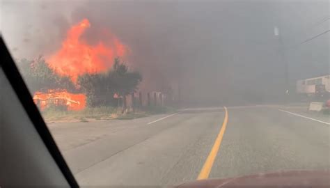 Caldo Estremo E Incendi In Canada Lytton Va In Fiamme Quasi