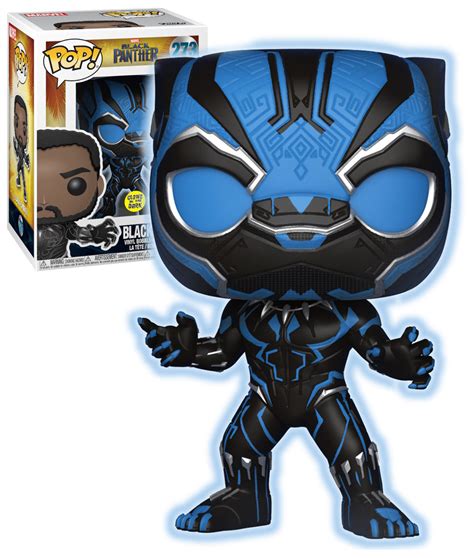 Funko Pop Marvel Black Panther 273 Black Panther Glow In The Dark