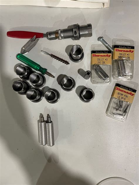 Hornady Cam Lock Bullet Puller Rifle Cartridges And Misc Supplies Used