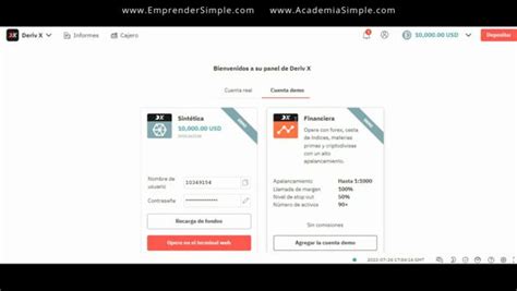 C Mo Operar Activos Sint Ticos Con Deriv Academia Simple