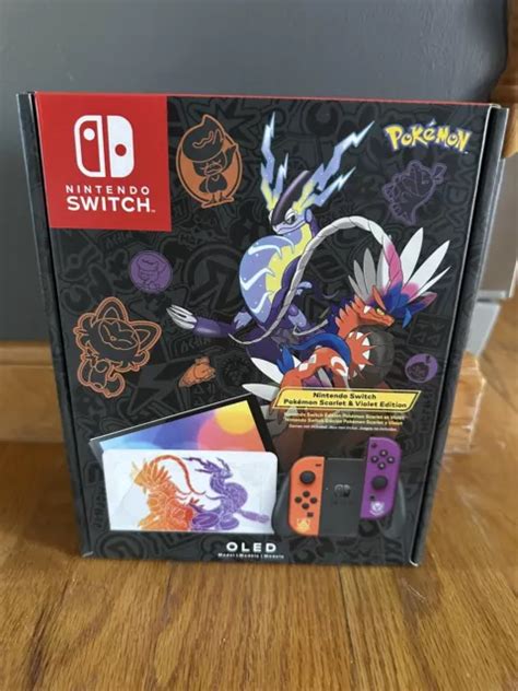 Nintendo Switch ModÈle Oled Pokémon édition écarlate Et Violette Neuf