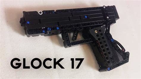 LEGO Glock 17 Blowback Rubberband Gun YouTube