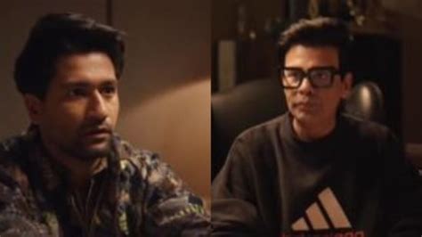 Vicky Kaushal Makes A Face As Karan Johar Offers Him Soty 3 Watch