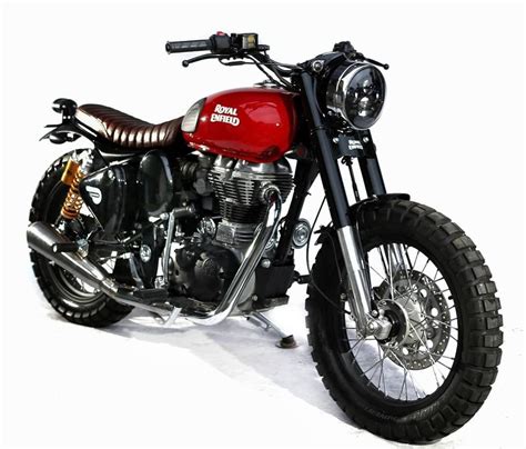 Scrambler Kit For Royal Enfield Without Cutting Welding By JD Custom