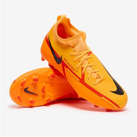 Nike Kids Phantom GT II Academy DF FG/MG - Laser Orange/Black/Total ...