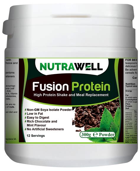 Fusion Protein (Choc & Mint Flavour) - NUTRAWELL LTD