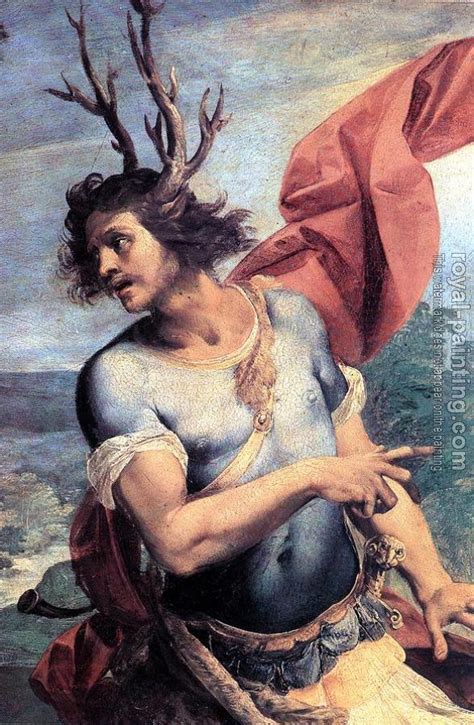 Diana And Actaeon Detail Ii By Giuseppe Cesari Oil Painting Reproduction