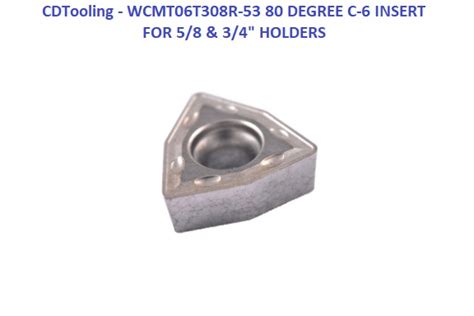 WCMT06T304 CARBIDE INSERT 10 PACK ID 2617 2002 0128