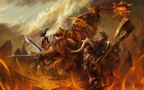 Fantasy Art Battle Warrior Dwarfs Mythology Screenshot Warlord