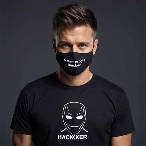 Create a character with a 4k hacker mask by Caua Xavier - Playground