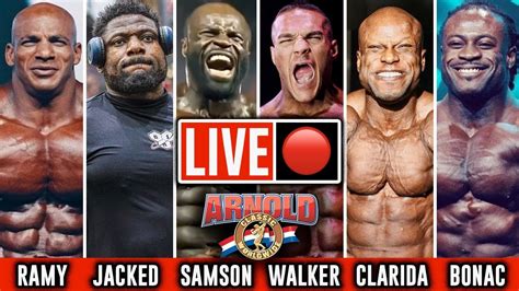 Arnold Classic Live 🔴 Prejudging And Classic Physique Finals 2023 Nick