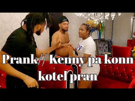 Prank Kenny Pase Yon Move Moman Ak Tout Moun Lakay Li Anba Mwen YouTube