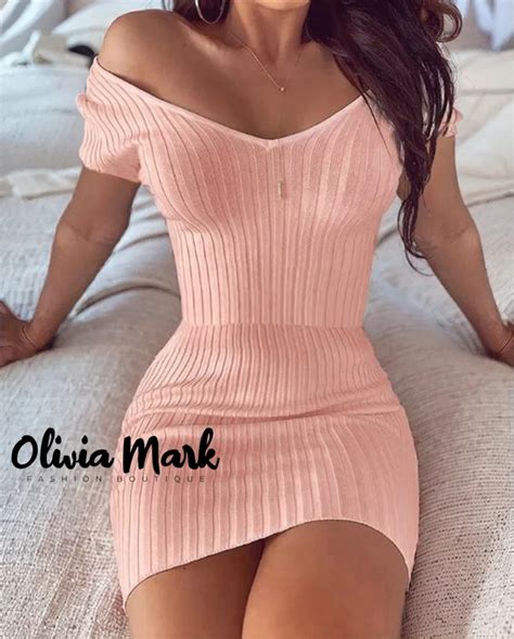 OliviaMark Classically Chic Sleeveless Bodycon Dress With