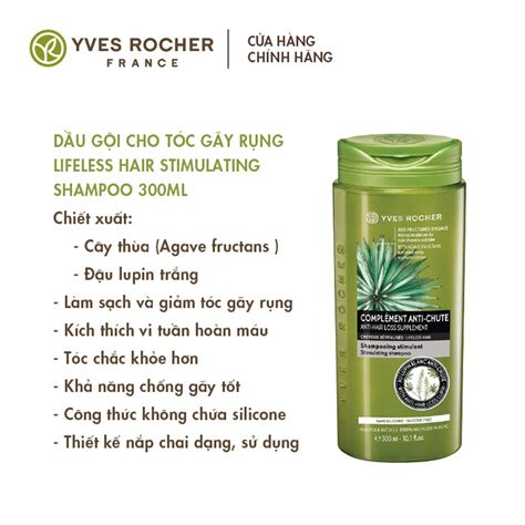 D U G I D Nh Cho T C G Y R Ng Yves Rocher Lifeless Hair Stimulating