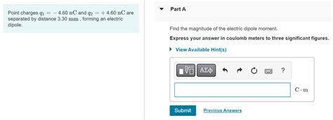 Answered Point Charges Q₁ 460 Nc And Q2 Bartleby