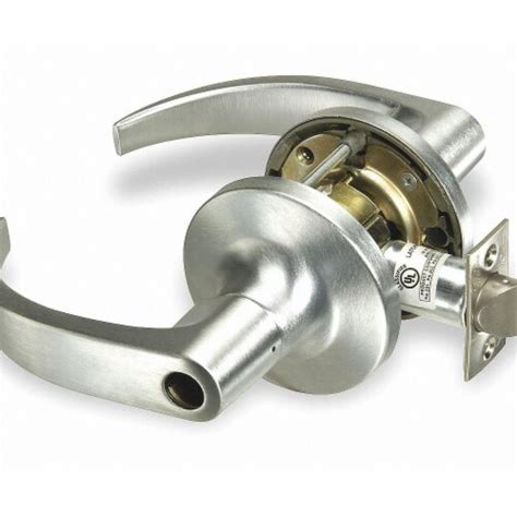 Yale Lever Lockset Mechanical Entrance S Pb Ln X Kroger