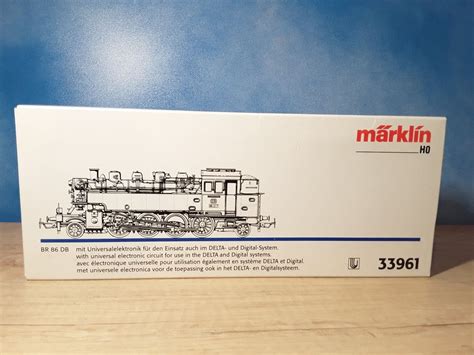 Märklin 33961 Tender Lokomotive BR 86 DB DIGITAL Spur H0 Kaufen