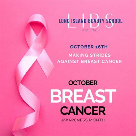 Making Strides Against Breast Cancer Long Island Beauty School