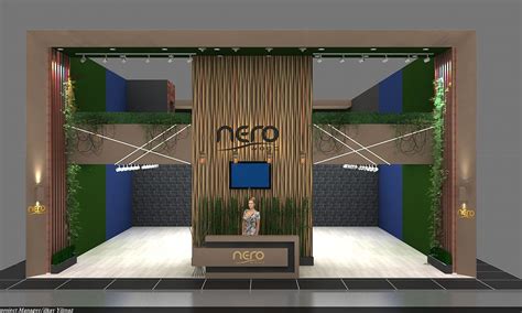 Nerowood Baykan Mobilya Imob 2017 On Behance Exhibition Booth Design