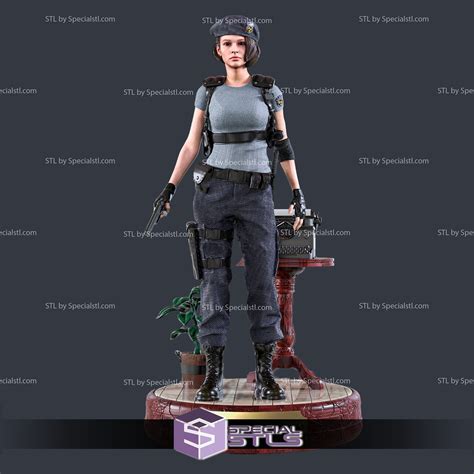 Jill Valentine From Resident Evil Stars Specialstl