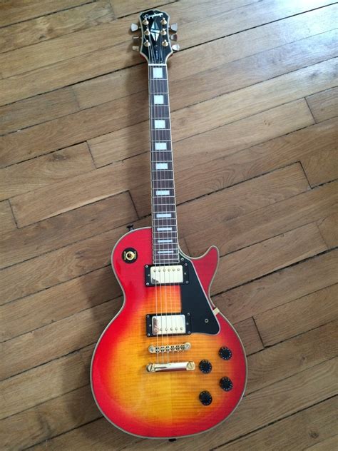 Photo Epiphone Les Paul Custom Plus Epiphone Les Paul Custom Plus