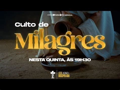 Culto De Milagres Pr Lucas Silva Quinta Feira Youtube