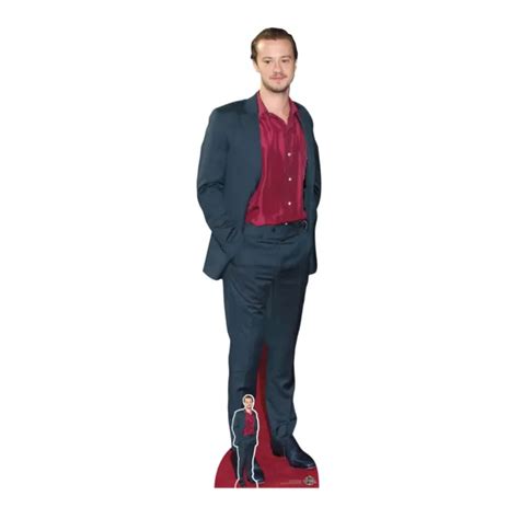 Joseph Quinn Actor Lifesize Cardboard Cutout Standee With Free Mini £