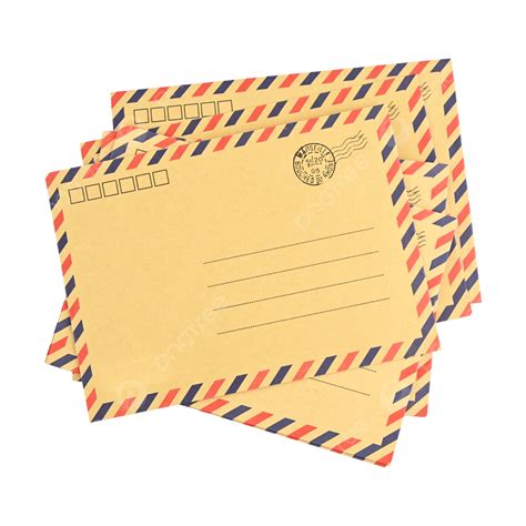 Envelope Yellow Document Letter Envelope Yellow Kraft Paper Png