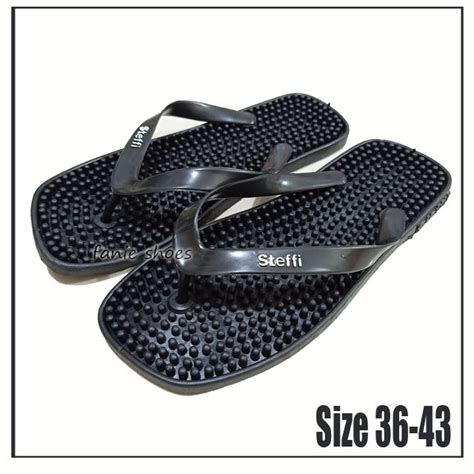 Jual Steffi Sandal Kesehatan 36 43 Sandal Rematik Sandal Rumah