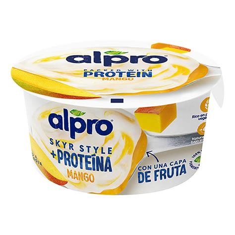 Yogur Vegetal Skyr Style Capa Mango Alpro 150g Ladespensa