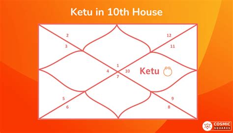 Ketu in 10th House - CosmicSquares