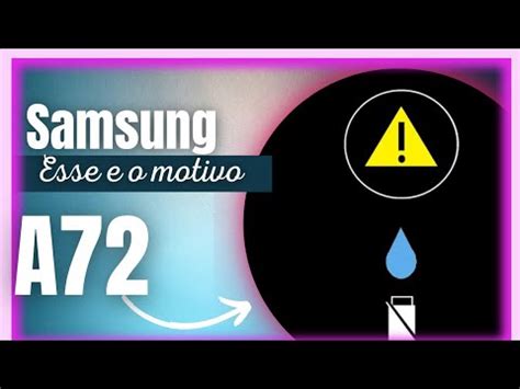 Samsung A Umidade Parou De Carregar Veja Isso E Resolva